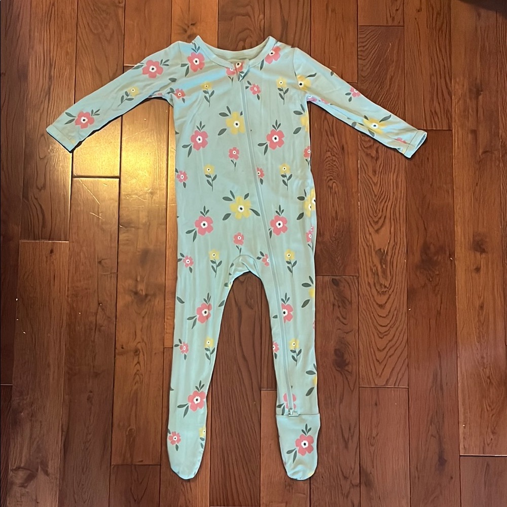 Kyte Buttercup Zipper Footie, 18-24 months
